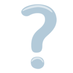 White Question Mark