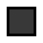 Black Large Square