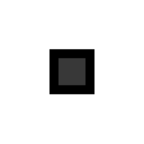Black Medium-Small Square