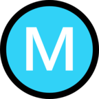 Circled M