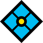 Diamond with a Dot