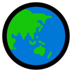 Globe Showing Asia-Australia