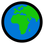 Globe Showing Europe-Africa