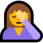 Person Facepalming