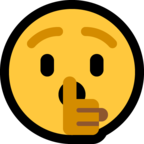 Shushing Face