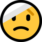 Face with Head-Bandage