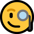 Face with Monocle