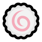 Fish Cake with Swirl