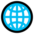 Globe with Meridians