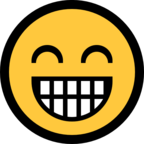 Beaming Face with Smiling Eyes