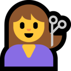Person Getting Haircut