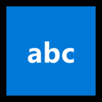 Input Latin Letters