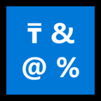 Input Symbols