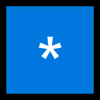 Keycap Asterisk