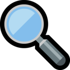 Magnifying Glass Tilted Left