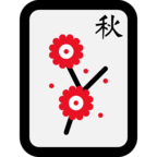 Mahjong Tile Autumn