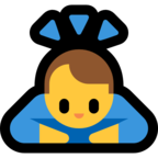 Person Bowing
