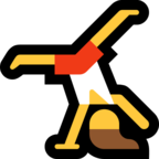 Person Cartwheeling