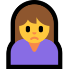 Person Frowning