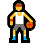 Person Bouncing Ball