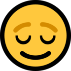 Relieved Face