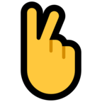 Reversed Victory Hand