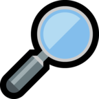 Magnifying Glass Tilted Right