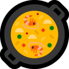 Shallow Pan of Food