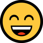Grinning Face with Smiling Eyes