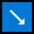 Down-Right Arrow