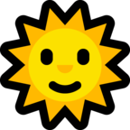 Sun with Face
