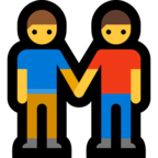 Men Holding Hands