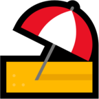 Umbrella on Ground