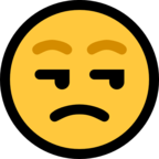 Unamused Face