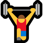 Person Lifting Weights