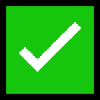 Check Mark Button
