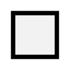 White Large Square