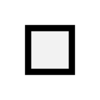 White Medium Square