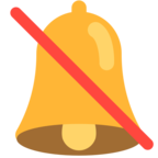 Bell with Slash