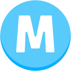 Circled M