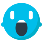 Face Screaming in Fear