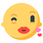 Face Blowing a Kiss