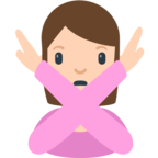 Person Gesturing No