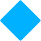 Large Blue Diamond