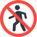 No Pedestrians