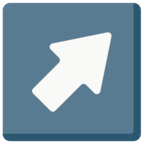 Up-Right Arrow