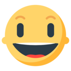 Grinning Face with Big Eyes