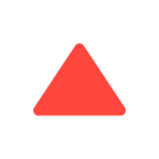 Red Triangle Pointed Up