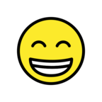 Beaming Face with Smiling Eyes