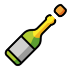 Bottle with Popping Cork